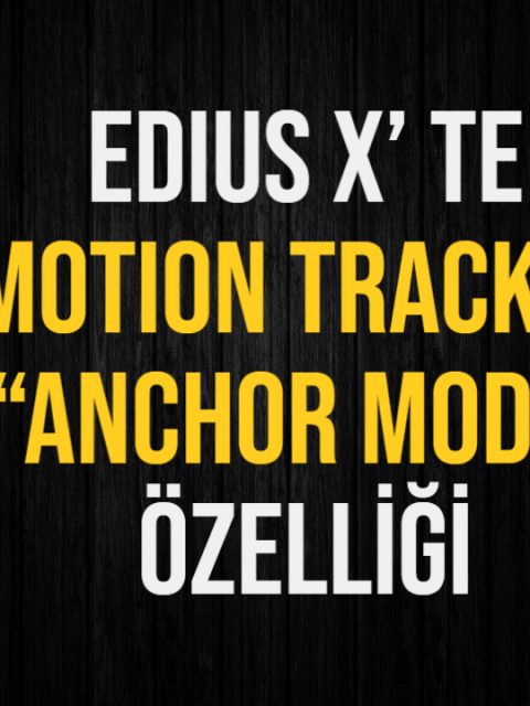 Motion Tracker – “Anchor mode”