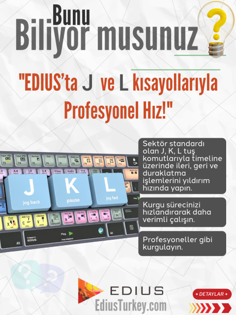 JKL kısayollar